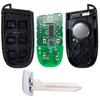 KEYECU 4/5 Buttons 433MHz 4A PCF7953M Chip For Chrysler 200 300 Dodge Charger Challenger 2019+ Smart Remote Key Fob M3M-40821302
