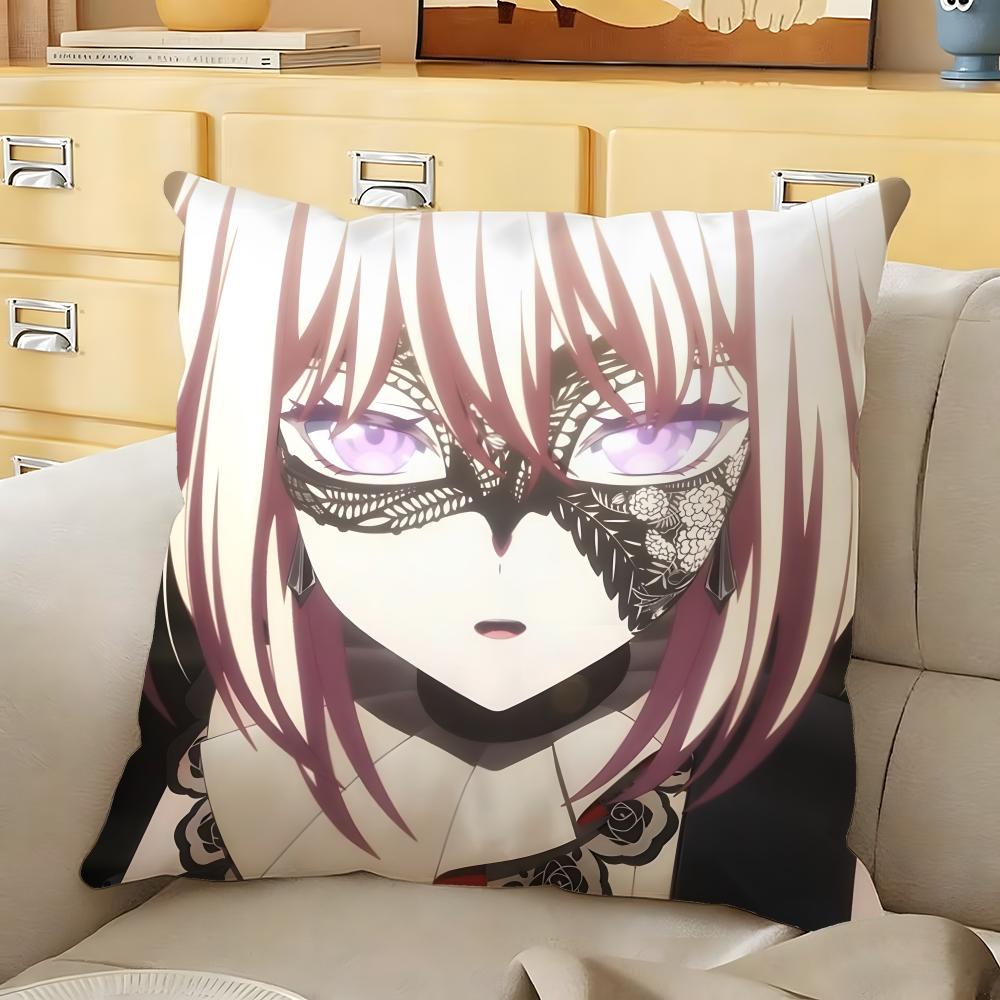 Anime AAve MMujica Cushion Cover Soft Durable Reversible Pillow Cover Home  Car MultiScene Daily Comfort Pillowcase