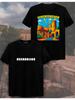 T-shirt with Azerbaijan, Icherisheher Print