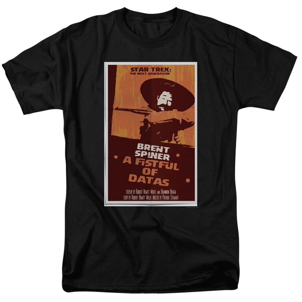 Star Trek - Tng Season 6 Episode 8 - Adult Unisex Short Sleeve T-Shirt - Black S