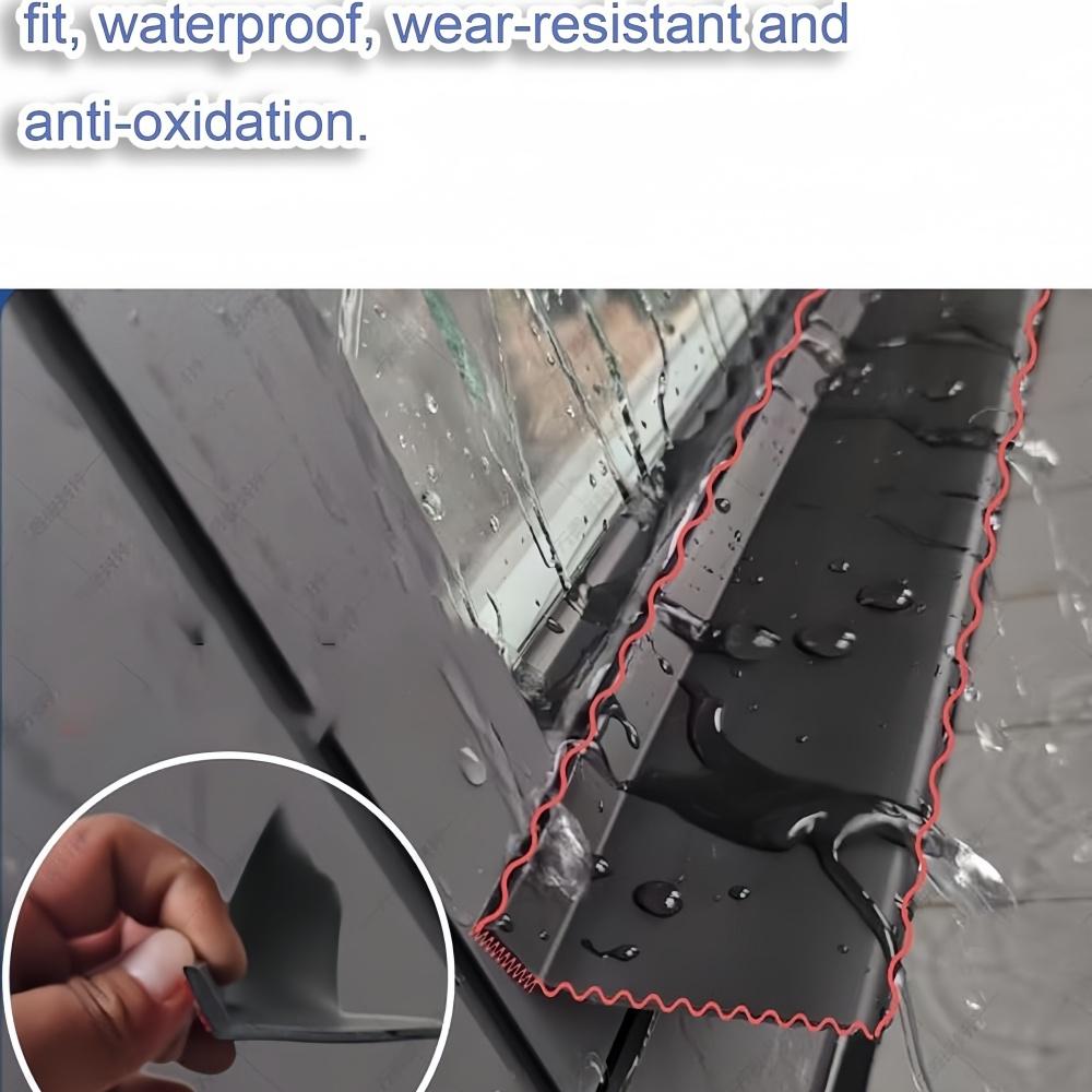 1pc 43mm/50mm Universal Self Adhesive Window Door Seal Strip Draft Excluder Rubber Weatherstrip Sound Insulation Windproof