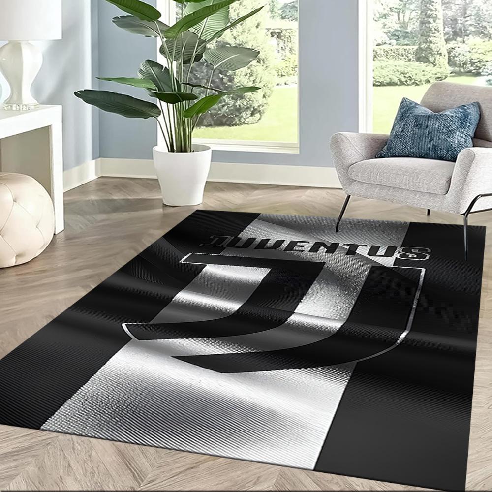 Juventus Carpet Perfect For Balcony Foyer Playrooms Living Rooms Antislip Rug Anime Office Decor Birthdaychristmas Gift