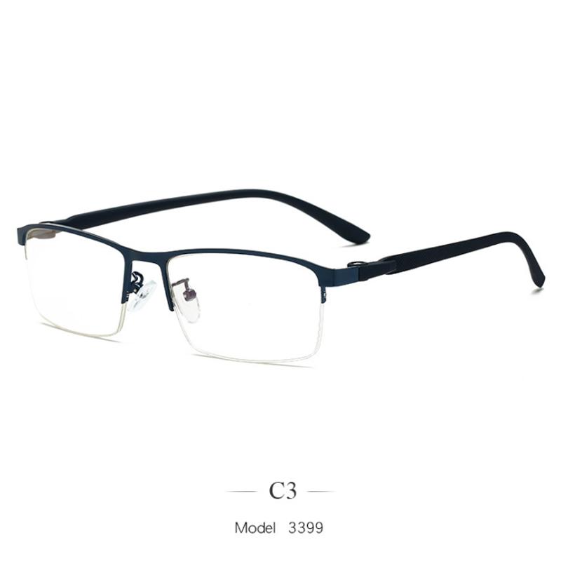 

Half Frame Anti-Blue Light Nearsighted Glasses Resin Nearsight Woman Men Shortsighted Myopia Eyewear -1.0 -1.5 -2 -2.5 -3 -To -6 0
