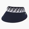 DESCENTE GOLF Women'S Pattern Point Wide Sun Visor