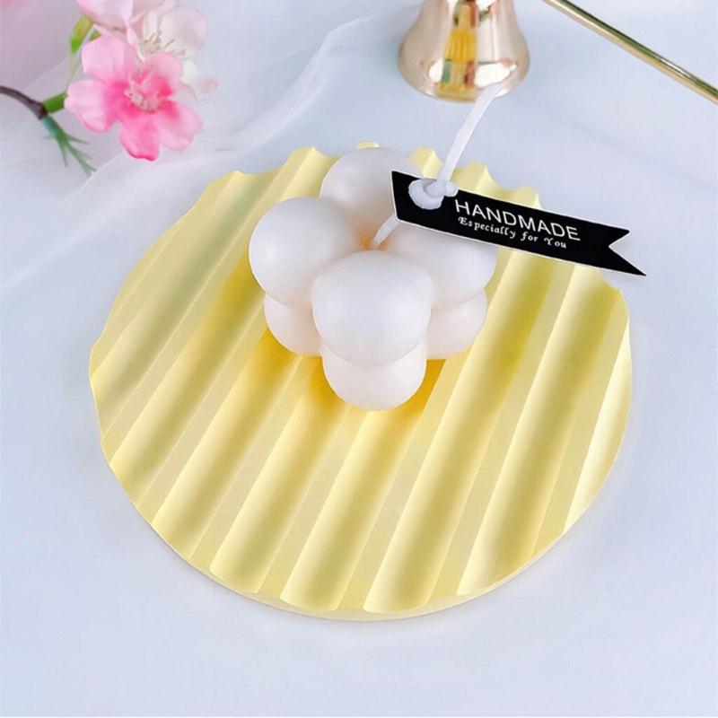 Striped Coaster Silicone Molds for Resin Casting Arch Door Coaster Tray Molds Epoxy Casting DIY Craft Cup Mat Resin Mold