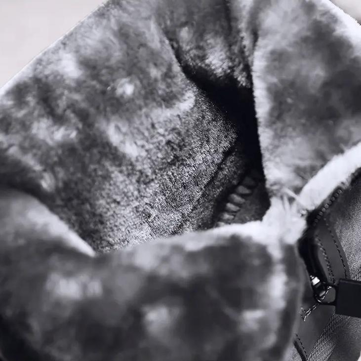 Winter Herren Schneestiefel Baumwollschuhe Plüsch Warme Stiefel High Top Outdoor Schuhe