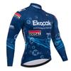 2026 Soudal Quick Step Team Set Maglia Autunnale Ciclismo Uomo Abbigliamento Bici Manica Lunga Uniforme Bicicletta MTB Maillot Ropa Ciclismo