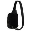 Coach Racer 13 Logo Zip Closure Coated Canvas And Smooth Calfskin Mini Shoulder Crossbody Bag Men Shoulder Bags Charcoal CV763-QBMI5