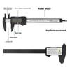 150mm Digital Display Calipers LCD Measuring Tools Depth Ruler  for Mechanical Component Measure