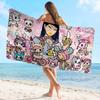 Japan Tokidoki Beach Towel Colorful Bath Towels for Girl Microfiber Quick Dry Custom Sand Free Beach Yoga Spa Gym Pool