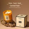 Soy Wax Aroma Candle Gift Box for Birthdays, Weddings, and Parties – Long-Lasting Indoor Fragrance with a High-End Feel, Customizable Design