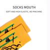 1Pairs Mens Fun Dress Socks Pattern Funny Socks Pack Colorful Striped Combed Cotton Novelty Socks Cool Breathable Casual Socks