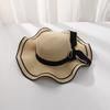 Bohemian Straw Weave Sun Hat Large Fisherman Hat Casual Sunscreen Bucket Hat  Ladies/Girls