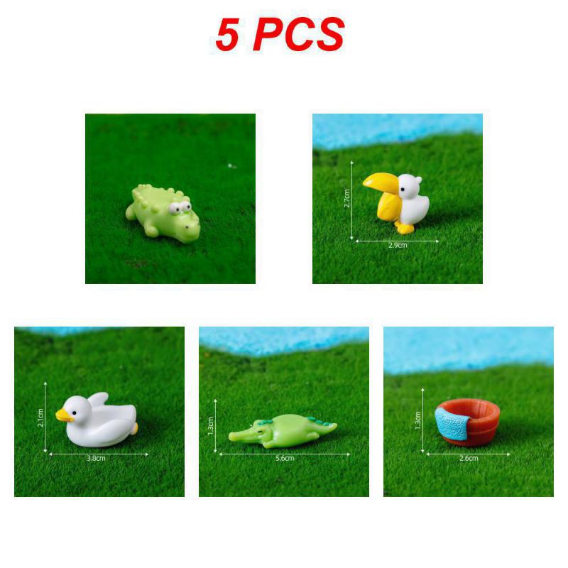 Miniaturi Decoratiuni Artizanat Seturi Micro-peisaj Ornamente mici Decoratiuni pentru copaci artificiali Gradinarit Amenajare a teritoriului Figurine