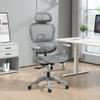 Multi-Adjustable Mesh Office Chair - Grey