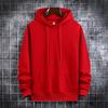 MGHR Men's Fashion Long Sleeve Hooded Casual Solid Color Print Autumn Winter Hoodie