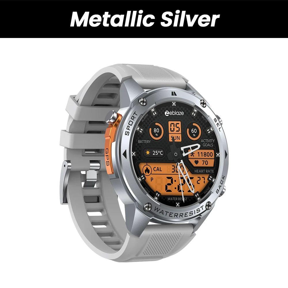 Zeblaze Stratos 2 Ultra Smart Watch серебряный