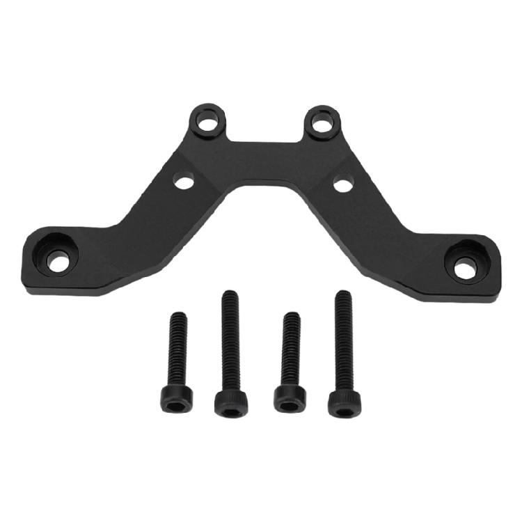 Black Aluminum Front Shock Plate Designed For  1/18 Typhon 380 Remote Control Car Rust Resistant