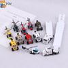 1PCS Children’s Helicopter Toy Alloy Truck Trailer Off-road Vehicle Model Military Ornaments Boy Toy Simulation Christmas Gift