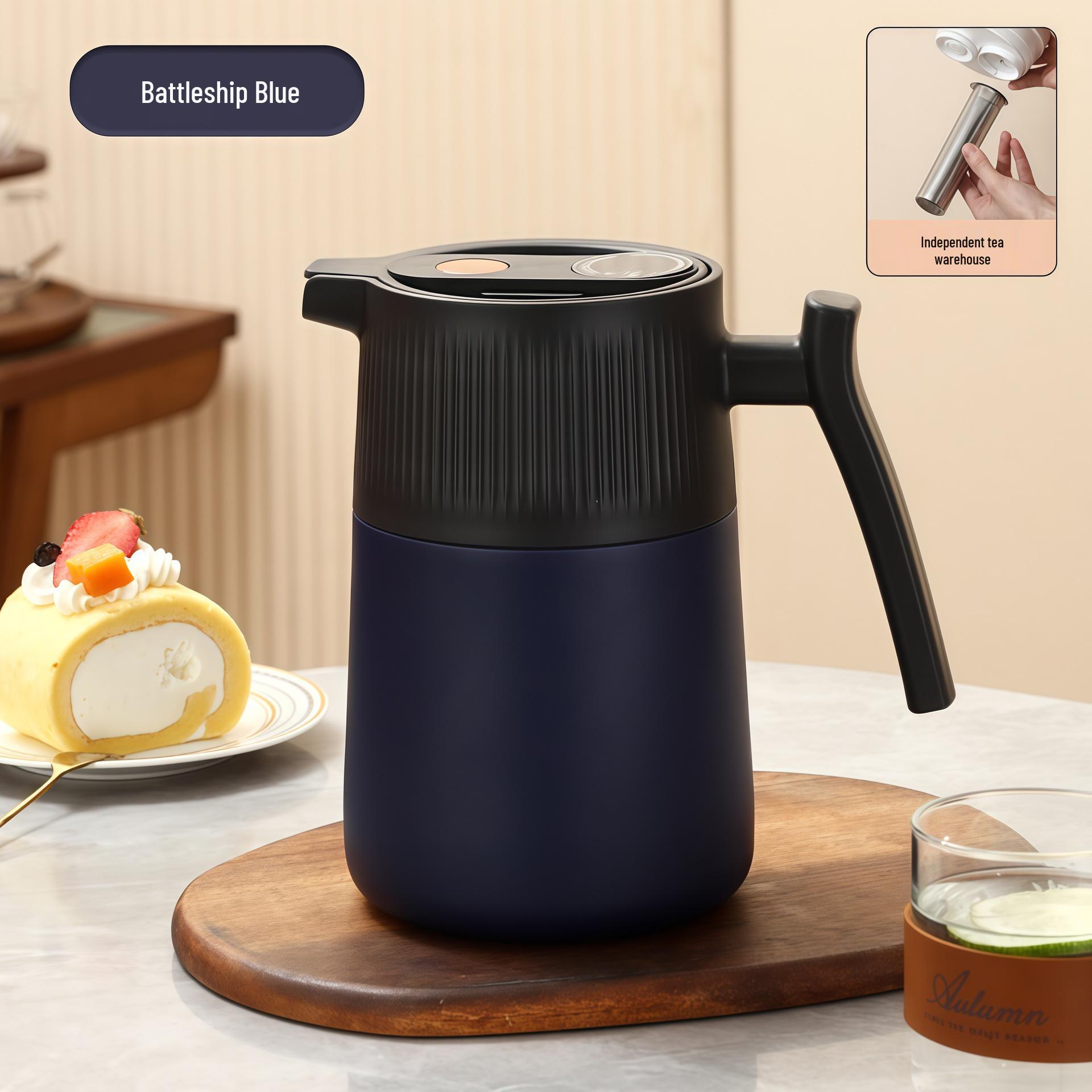 316 Stainless Steel Temperature Display Coffee Pot 1.8L SUS316 - 24-Hour Insulation