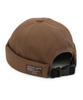 Eondeokeonteulol Cotton Brimless Cap Mold Cap / Twill Cotton / D Brown