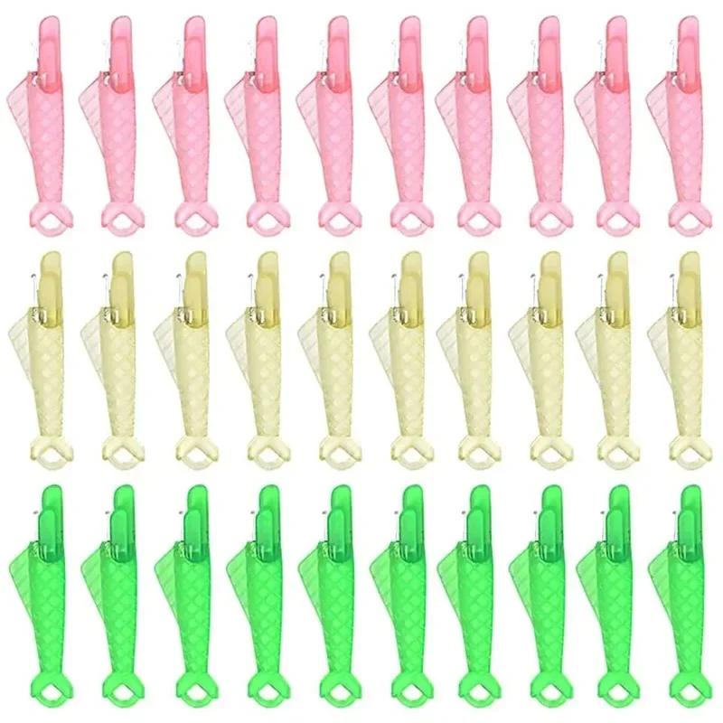 30/60 Pcs Knit and Crochet DIY Knitting & Crochet Punch Needle Hook Handicraft Supplies Sewing Automatic Threading Machine Arts