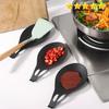 Silicone Spoon Rest Spatula Holder Heat Resistant Utensil Placemat Tray Kitchen Tools