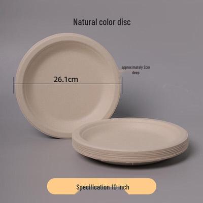 Biodegradable Wheat Straw Disposable Plates & Dishes