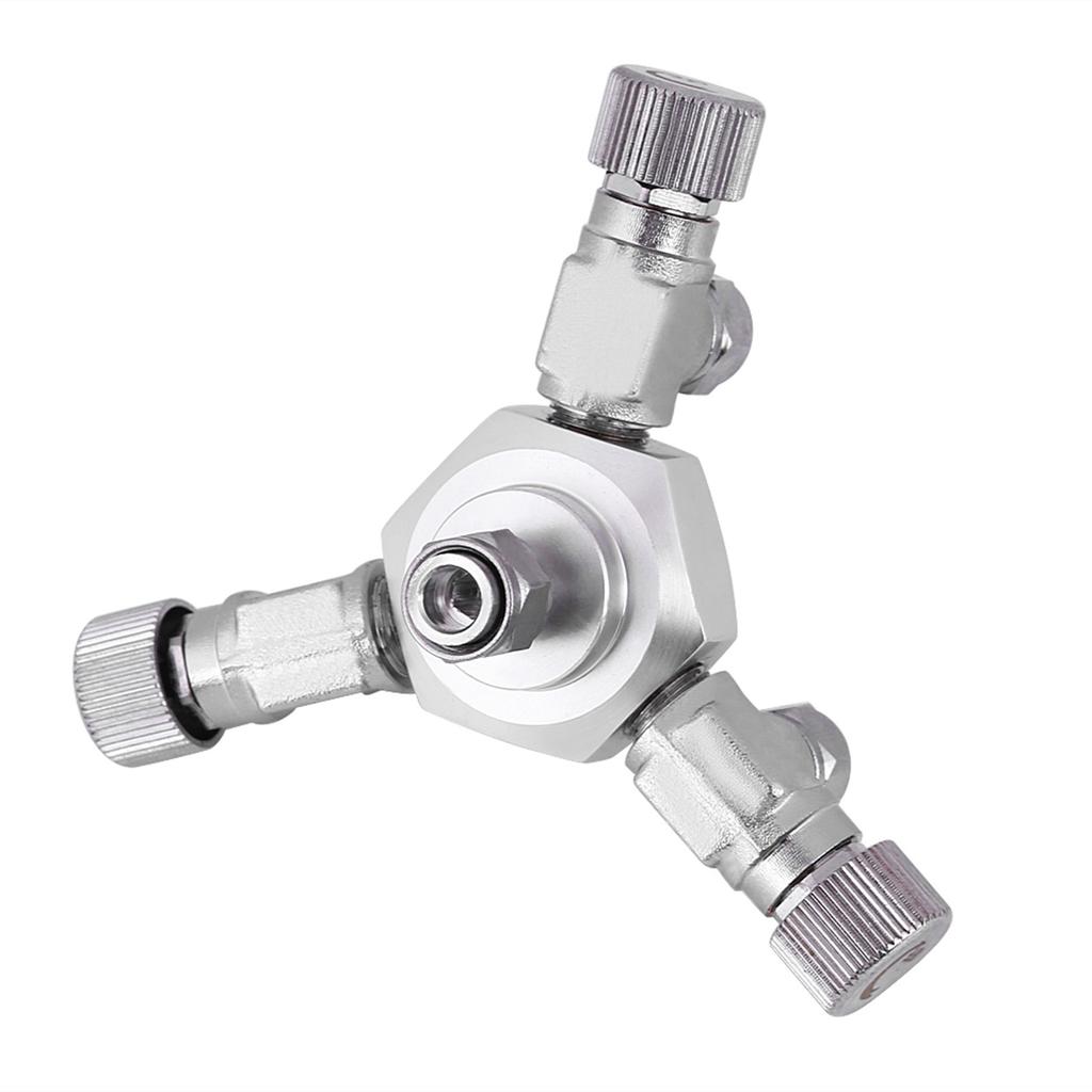 Mehrfachverteiler Aquarium Regler CO2 Splitter Ventil Aquarium (3 Wege)