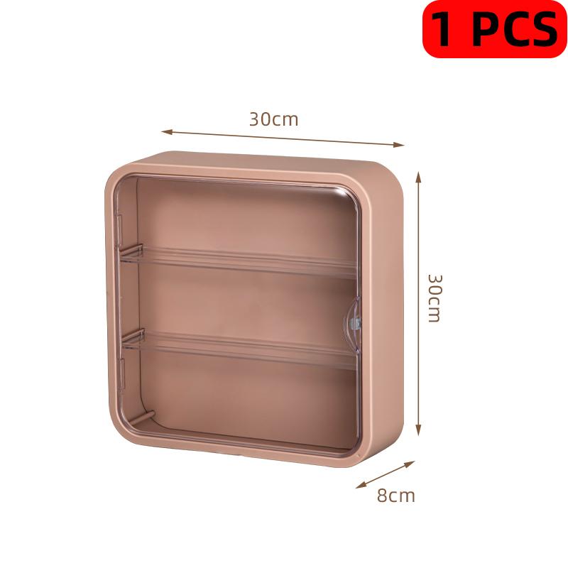 Wall Mounted Clear Acrylic Storage Box for Figures, Blind Box Display Case, Dust-Proof Stand for Dolls and Toys