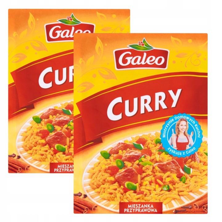 Galeo Przyprawa Curry 16 g x 2 sztuki