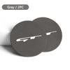 2pcs Suede Car Coaster Mat Water Cup Slots Non-Slip Pad For Kia GT Line Picanto Ev6 SELTOS Elantra Sportage Rio Accessories ZR9