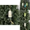 Christmas Themed Pattern Wooden Pendant Decoration Props For Holiday Celebration