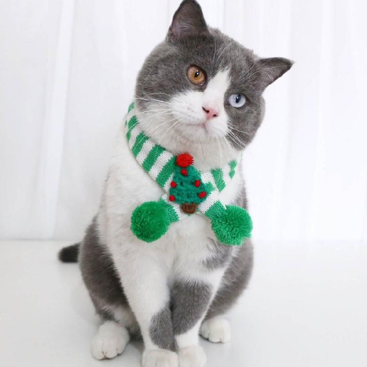 Chien Animal de Compagnie Chien Animal de Compagnie Écharpe Père Noël Chiens Animaux de Compagnie Chats Déguisement Fournitures