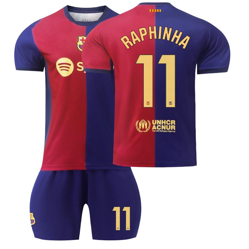 Barcelona Home Court Garvey No. Levan No. 9 Yamal No. Pedri Football Jersey Set Men