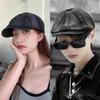 Denim Hat Womem Men Beret Flat Cap Fashion 2026 Vintage Korean Boina Hombre Washable Cotton Peaky Blinders Black Newsboy Cap