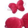 2 Pieces Dolls Bow Wing with Hairband Outfits Accessories, Miniature Clothes for 15-17cm