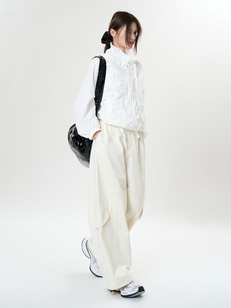 Korean INS Design Spring Pleated Sun Protection Jacket for Women