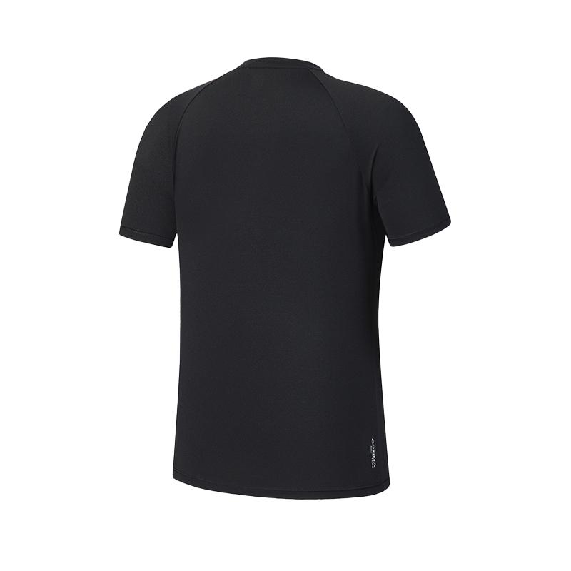 FILA Fitness Basic Comfortable Short Sleeve T-Shirt Women tops Deep-Black A11W621102FBK