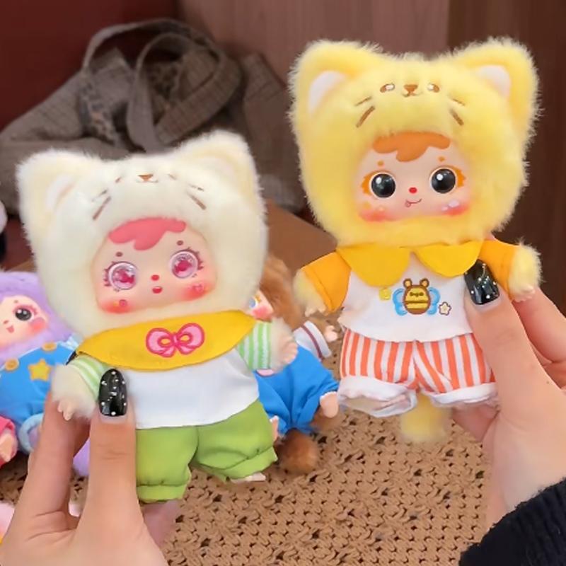 Samuel Happy Meow House Series Blind Box Multiple Styles Cute Mini Doll Ornament Car Interior Pendant Mystery Box Surprise Gifts