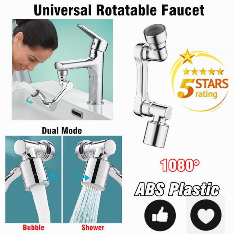 2/3 Modes Universal Kitchen Faucet Adapter 360° Rotation Faucet Filter Extenders Kitchen Gadgets Spray Water Saving Tap Nozzle