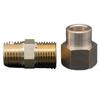 1/8" 1/4" 3/8" 1/2" BSPP M14/16/18/20/22 Metric Male Reducer Hex Nipple Brass Pipe Fitting Connector Pressure Gauge