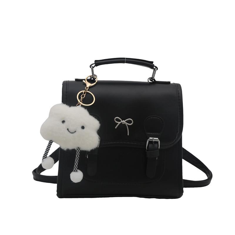 Stylish And Versatile 2024 Retro Korean College Dual Shoulder Bag For Everyday Use