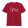 Mrs Est 25 05 2024 T Shirt Wedding Wifey And Hubby Top Just Married Couple Tops vintage Washed Breathable designer clothes Soft