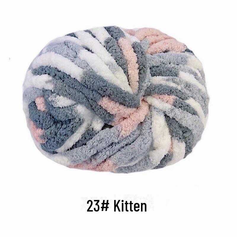 Isländische 2CM Extra Dicke Handgewebte Chenille Eisbar Decke