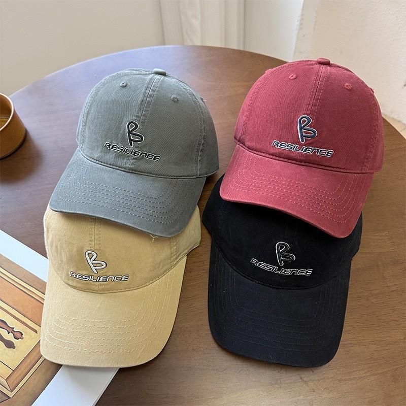 New Letter Embroidered Baseball Cap For Women With Sun Protection And Breathability