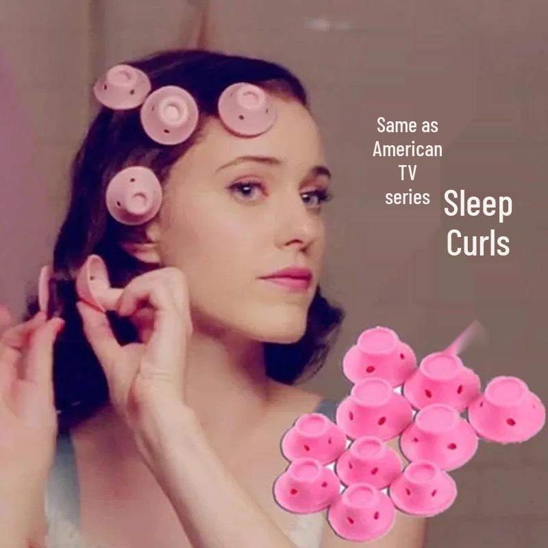 Mushroom Bell Curler: Silicone Roll Inspired by The Marvelous Mrs. Maisel