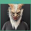 Furchteinflößende Latexmaske für Cosplay und Halloween-Verkleidungen