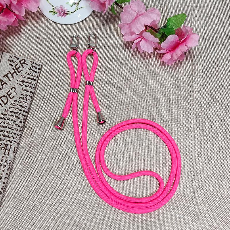 Adjustable Phone Strap with Diagonal Lanyard and Anti-Lost Chain, Wearable as a Crossbody Mobile Case Lanyard