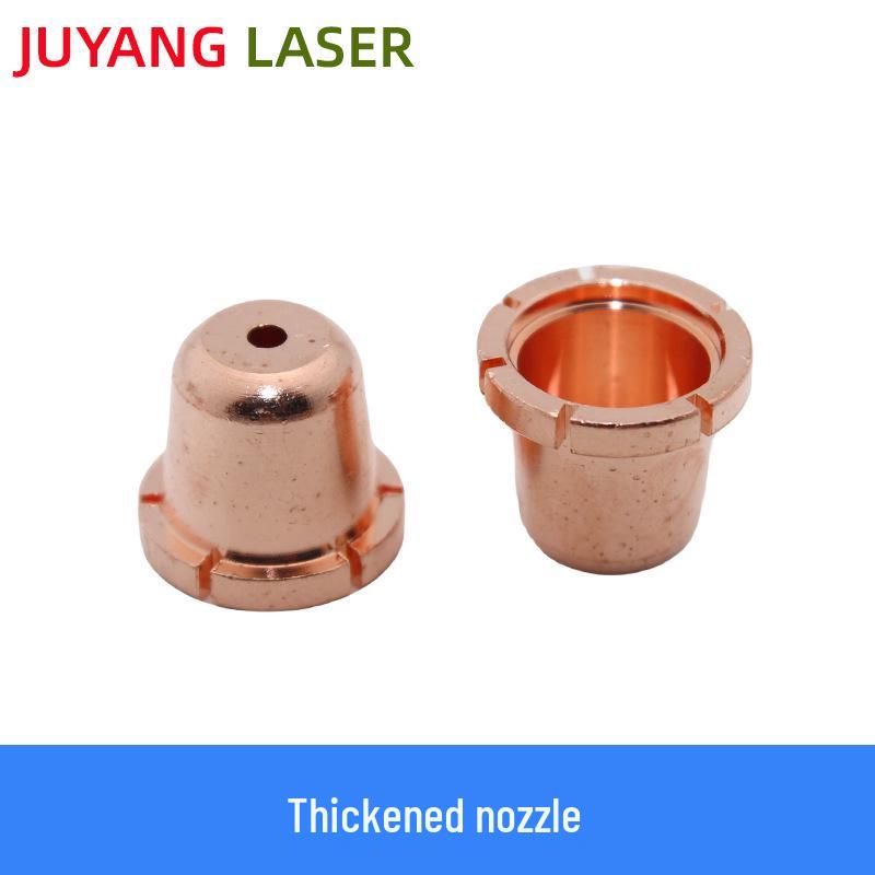 Water-Cooled G160 Plasma Cutter with G200D Electrode Nozzle and G160A Cutting Tip.